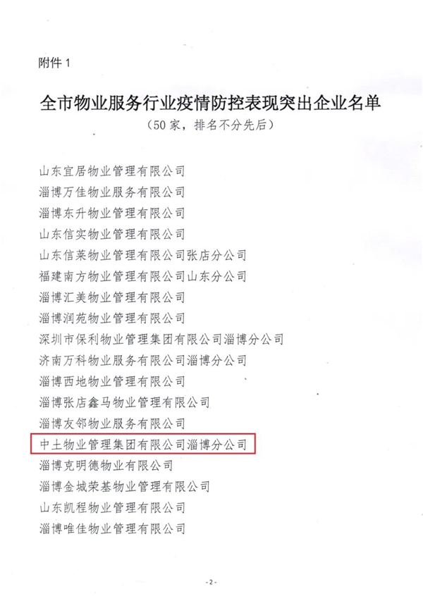 中土物業(yè)榮獲多項疫情防控表現突出先進